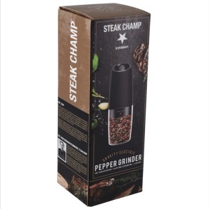 Elektryczny młynek grawitacyjny do przypraw STEAKCHAMP
