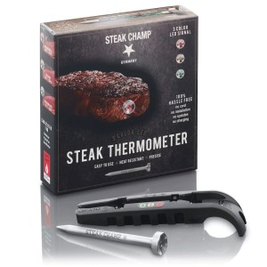 Termometr do steków z 3-kolorową diodą LED STEAKCHAMP