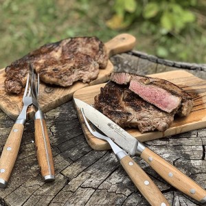 Zestaw sztućców do steków 4szt. STEAKCHAMP