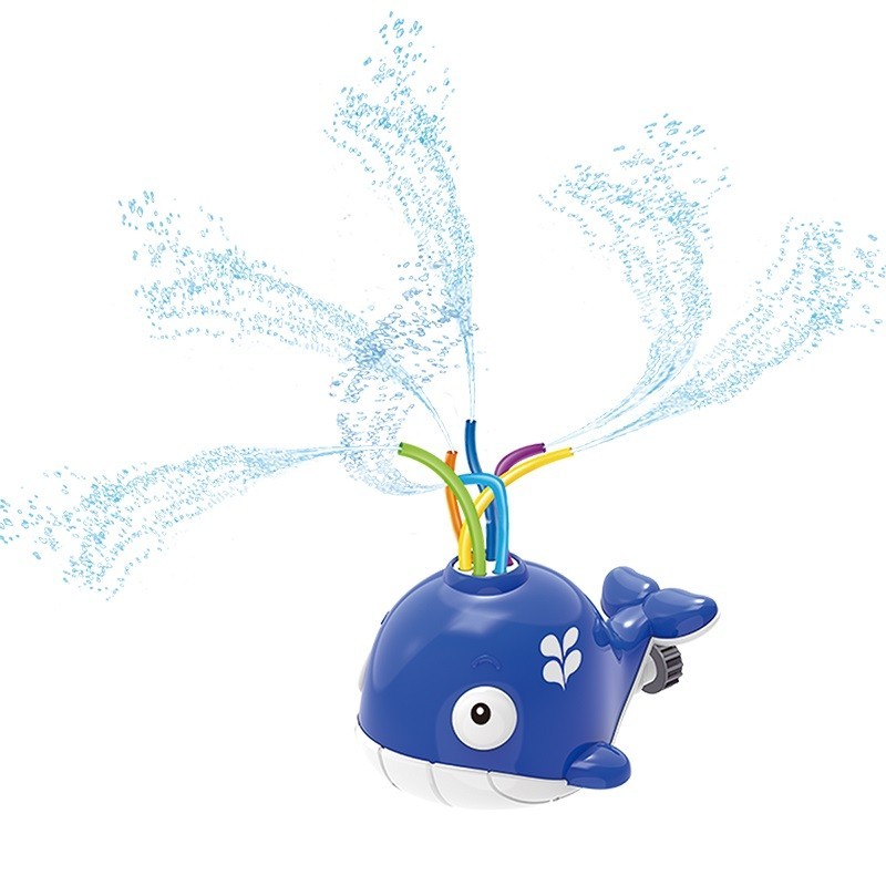 Zraszacz ogrodowy Wieloryb z 6 ramionami zraszającymi