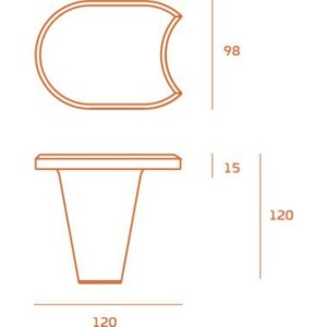 Palisada MINI Extra Jasny brąz