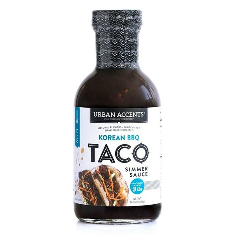 Korean BBQ Taco Simmer Sauce 408g - URBAN ACCENTS