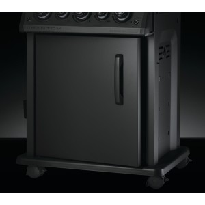 Grill gazowy Napoleon Phantom Rogue SE 425 RSIB z palnikiem rożna i palnikiem bocznym Sizzle Zone, Czarny Mat