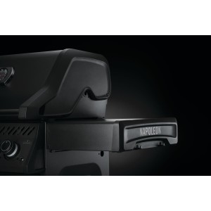 Grill gazowy Napoleon Phantom Rogue SE 425 RSIB z palnikiem rożna i palnikiem bocznym Sizzle Zone, Czarny Mat