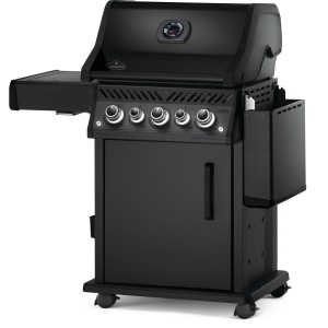 Grill gazowy Napoleon Phantom Rogue SE 425 RSIB z palnikiem rożna i palnikiem bocznym Sizzle Zone, Czarny Mat