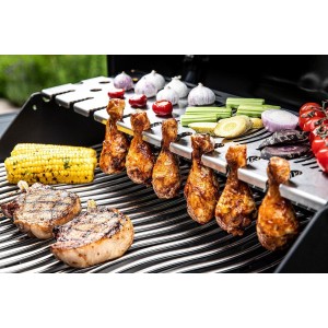 Grill gazowy Napoleon Phantom Rogue SE 425 RSIB z palnikiem rożna i palnikiem bocznym Sizzle Zone, Czarny Mat