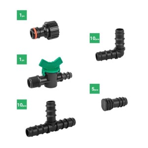 Zestaw akcesoriów do linii kroplującej 16mm - 27 szt.
