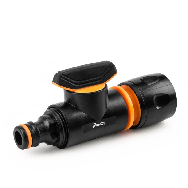 BLACK LINE Zawór z przyłączem i szybkozłączem