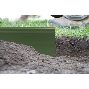 Obrzeże proste trawnikowe 18m x 12,5cm, zielone