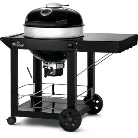 Grill węglowy Napoleon PRO CART Charcoal Kettle 22", Czarny
