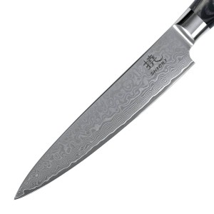 Kuro Muro + Santoku + Sifu - Zestaw noży ze stali damasceńskiej SHIORI