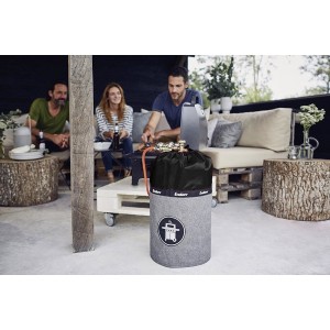 Pokrowiec na butlę gazową 11 kg, czarny ENDERS