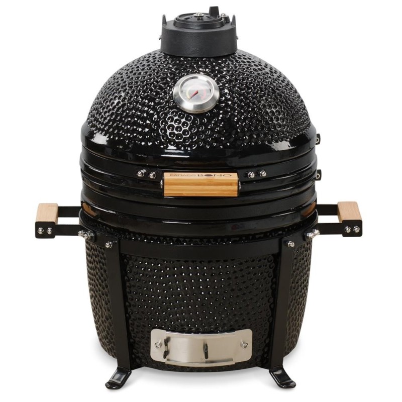 Grill ceramiczny Kamado Bono MINIMO, czarny
