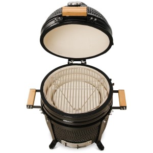Grill ceramiczny Kamado Bono MINIMO, czarny