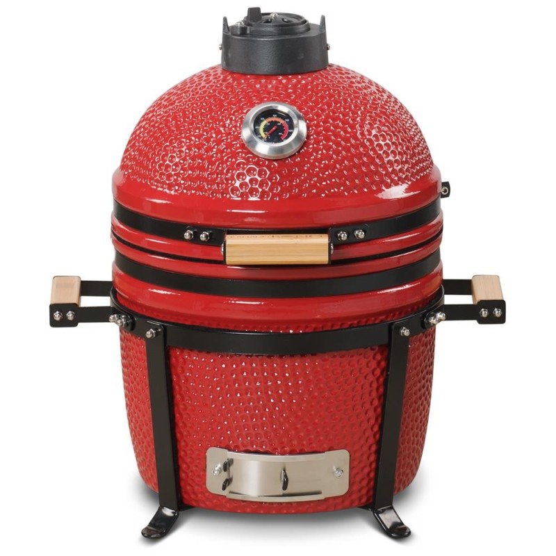 Grill ceramiczny Kamado Bono MINIMO, czerwony