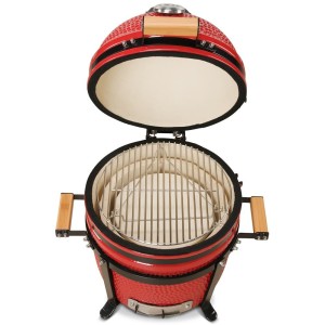 Grill ceramiczny Kamado Bono MINIMO, czerwony