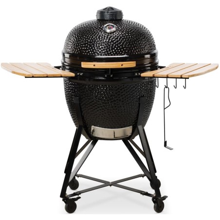 Grill ceramiczny Kamado Bono GRANDE, czarny