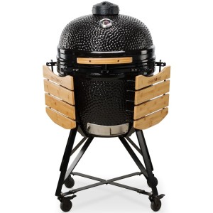 Grill ceramiczny Kamado Bono GRANDE, czarny