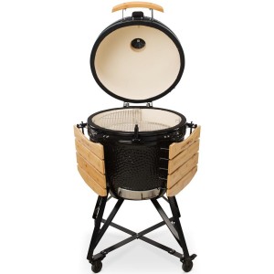 Grill ceramiczny Kamado Bono GRANDE, czarny