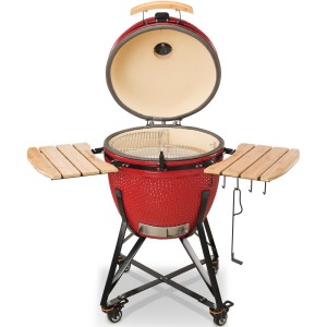 Grill ceramiczny Kamado Bono GRANDE, czerwony