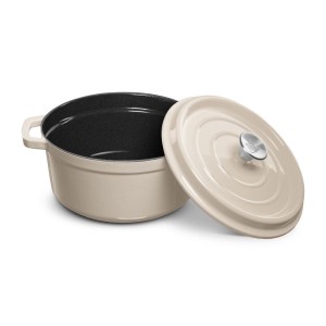 Garnek żeliwny, biały 3,5L GRAND FEU