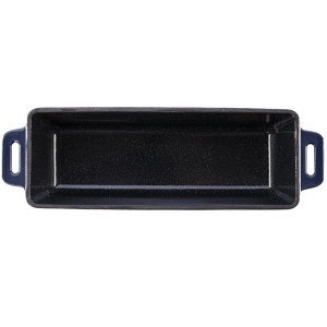 Żeliwne naczynie do pieczenia z pokrywką, niebieskie GRAND FEU