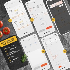 Termometr cyfrowy z podwójną sondą IBT-2X INKBIRD