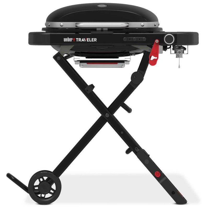 Grill gazowy Weber Traveler Compact, czarny