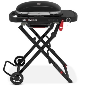 Grill gazowy Weber Traveler Compact, czarny