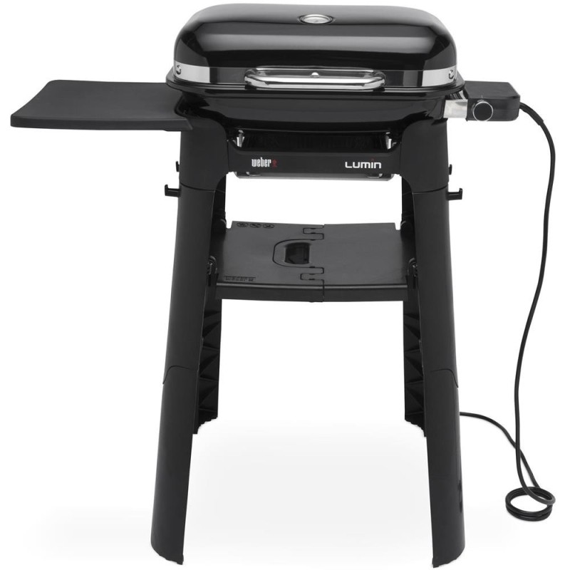 Grill elektryczny Weber Lumin Compact Stand, czarny