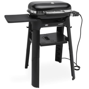 Grill elektryczny Weber Lumin Compact Stand, czarny