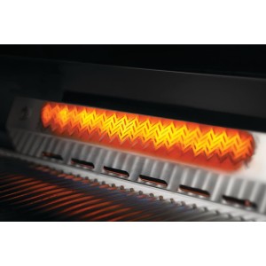 Grill gazowy Napoleon 44-calowy seria 700 RB do zabudowy z dwoma palnikami rożna, Stal Szlachetna