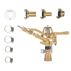 Zestaw - statyw ze zraszaczem pulsacyjnym i akcesoriami GW 1" - 50m