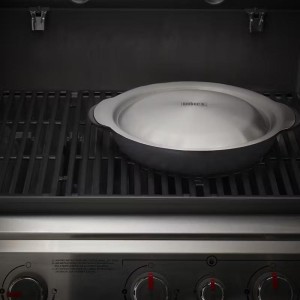 Wok i koszyk do gotowania na parze WEBER CRAFTED
