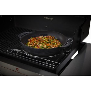 Wok i koszyk do gotowania na parze WEBER CRAFTED