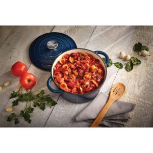 Żeliwny garnek z przykrywką pokryty porcelaną NAPOLEON