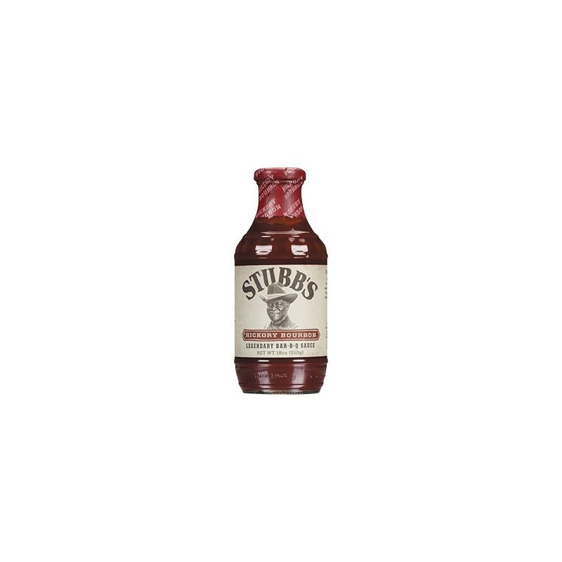 Sos BBQ Hickory Bourbon - 510g STUBB'S