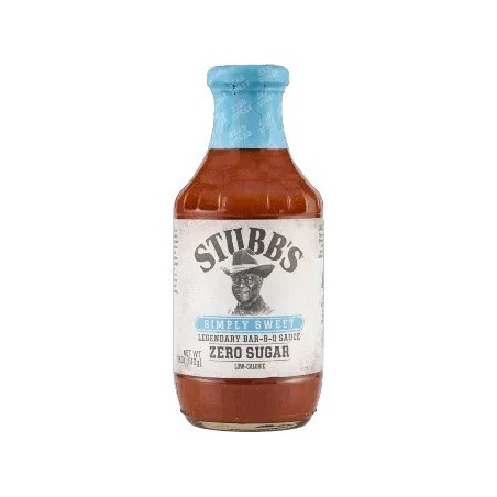 Sos BBQ Simply Sweet (bez cukru) - 510g STUBB'S
