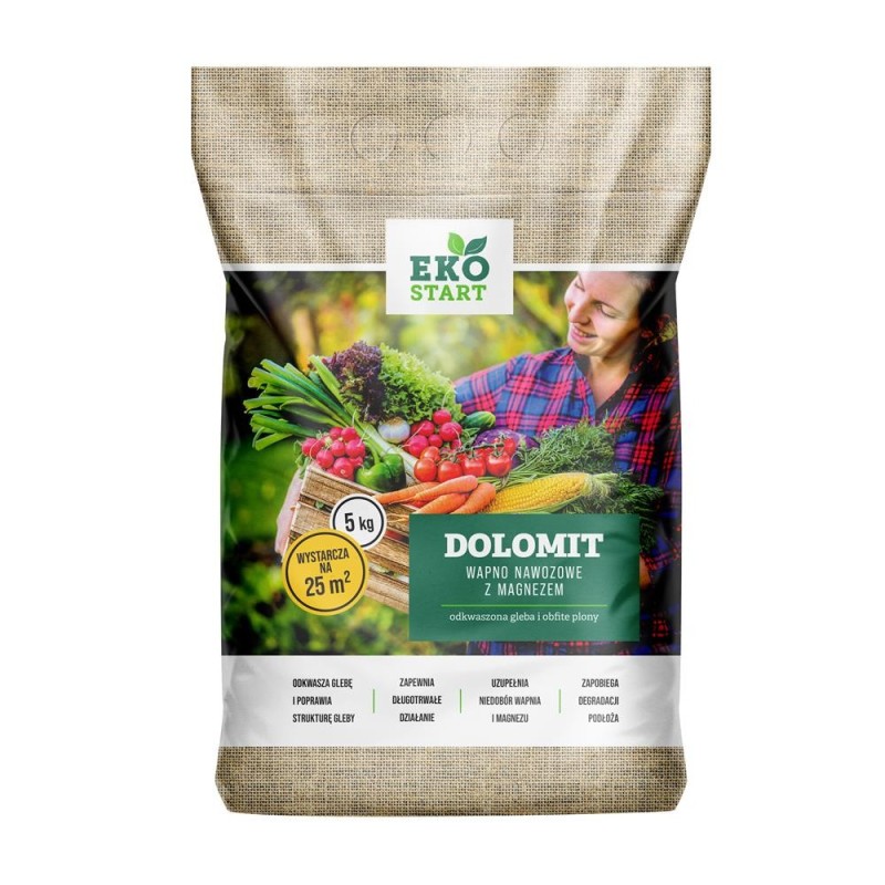 EkoStart Dolomit wapniowo-magnezowy - 5kg