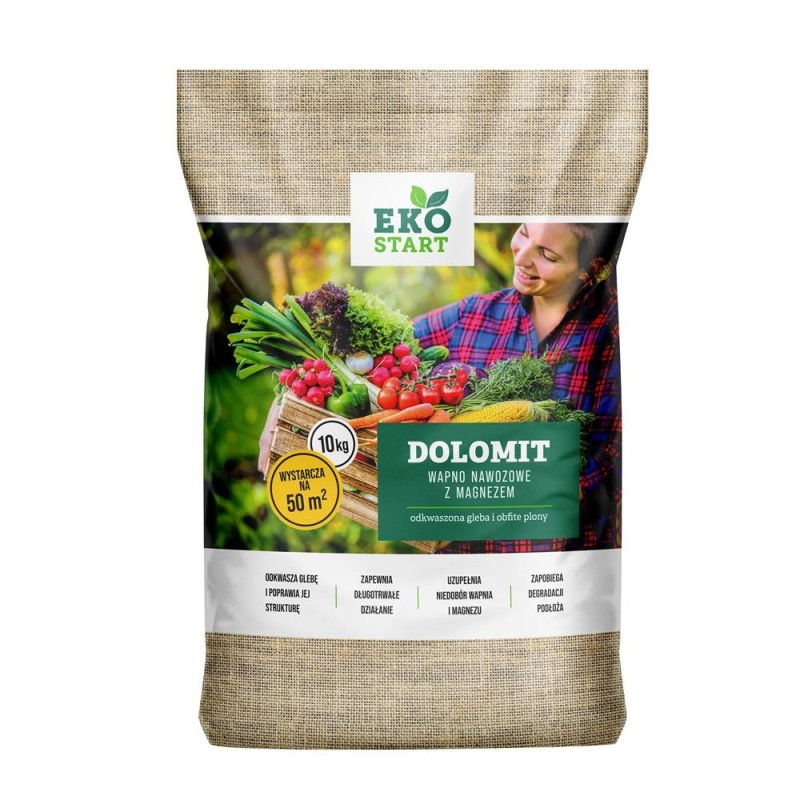 EkoStart Dolomit wapniowo-magnezowy - 10kg