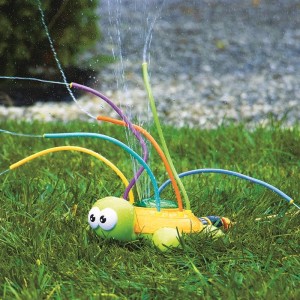 Zraszacz ogrodowy Żółw z 6 ramionami zraszającymi
