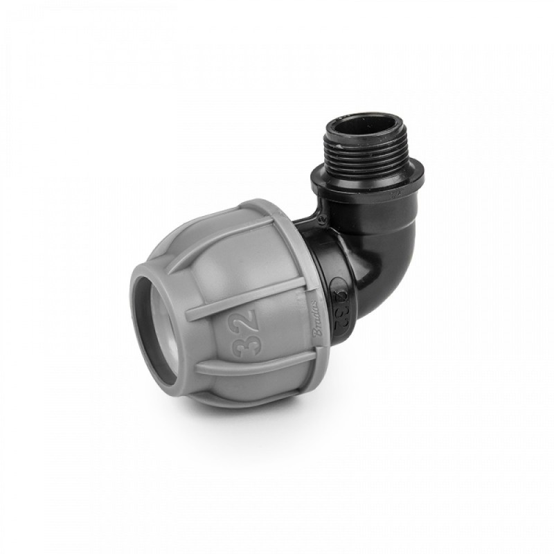 PN10 Kolanko do rur PE 32 mm / GZ1"