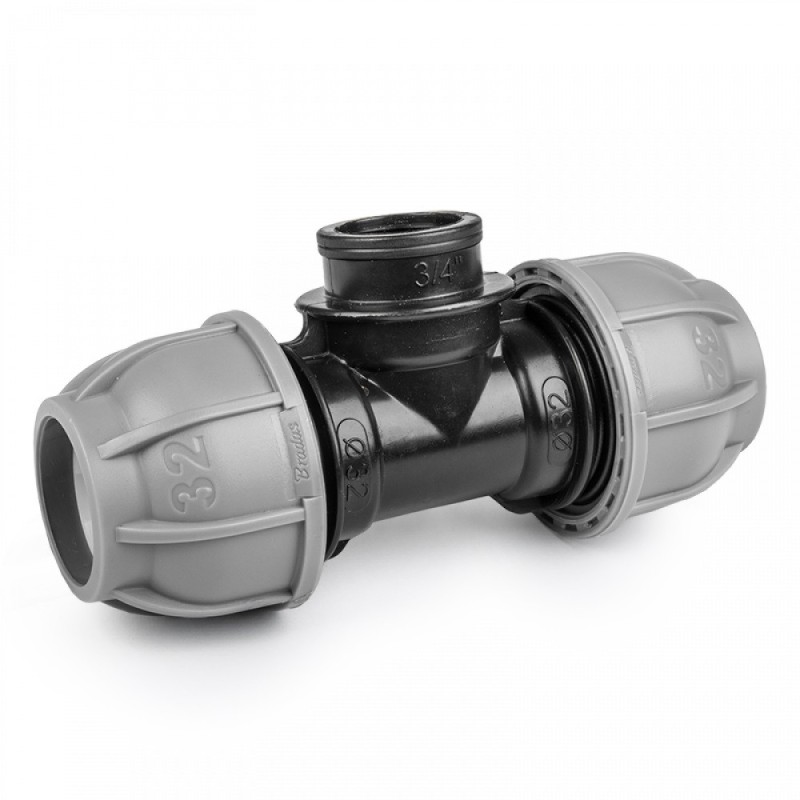 PN10 Trójnik do rur PE 25 mm / GW 1/2"