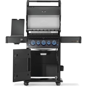 Grill gazowy Napoleon Phantom Rogue PRO-S 425 RSIB z palnikiem rożna i palnikiem bocznym Sizzle Zone, Czarny Mat