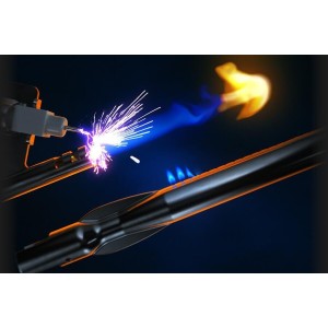 Grill gazowy Napoleon Phantom Rogue PRO-S 425 RSIB z palnikiem rożna i palnikiem bocznym Sizzle Zone, Czarny Mat