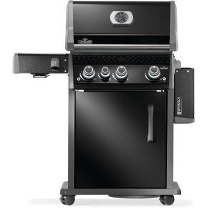 Grill gazowy Napoleon Rogue PRO 425 SIB z palnikiem bocznym Sizzle Zone, Czarny