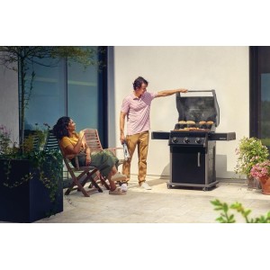 Grill gazowy Napoleon Rogue 425, Czarny