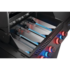 Grill gazowy Napoleon Phantom Prestige 500 Connected RSIB z palnikiem rożna i palnikiem bocznym Sizzle Zone, WiFi