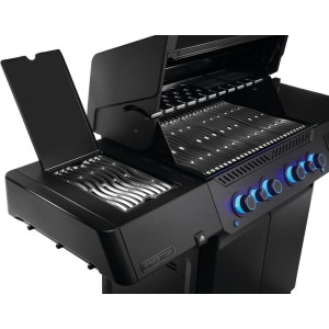 Grill gazowy Napoleon Phantom Prestige 500 Connected RSIB z palnikiem rożna i palnikiem bocznym Sizzle Zone, WiFi