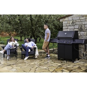 Grill gazowy Napoleon Phantom Prestige 500 Connected RSIB z palnikiem rożna i palnikiem bocznym Sizzle Zone, WiFi